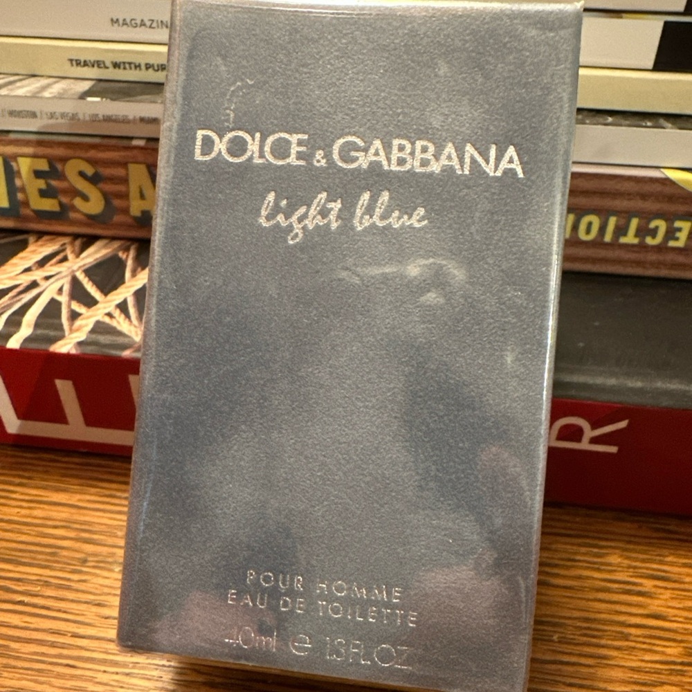NEW! Dolce & Gabbana Light Blue Pour Homme Eau de Toilette Spray 1.3 oz